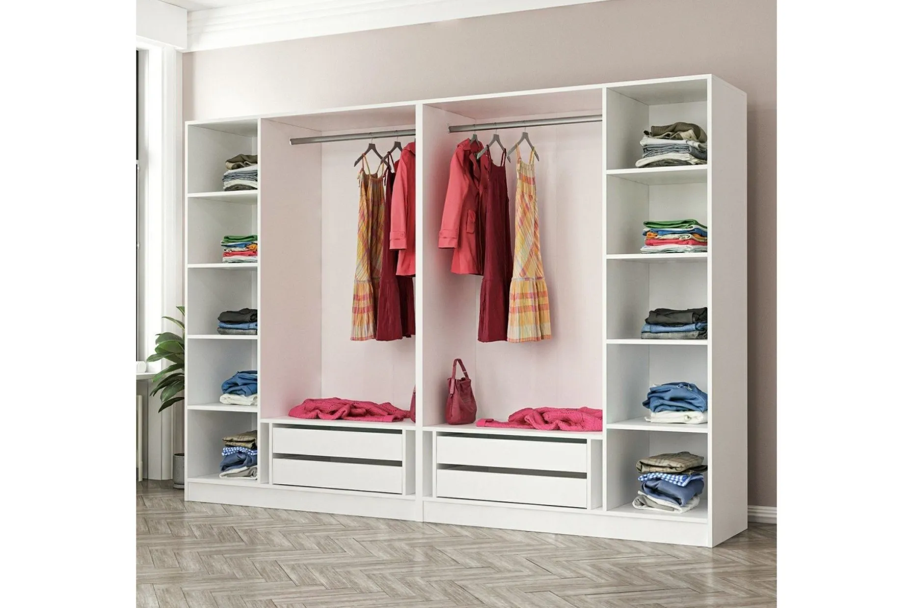 Fruitland Garderobe 270 cm