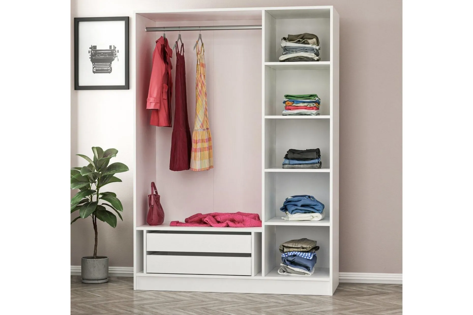 Fruitland Garderobe 135 cm