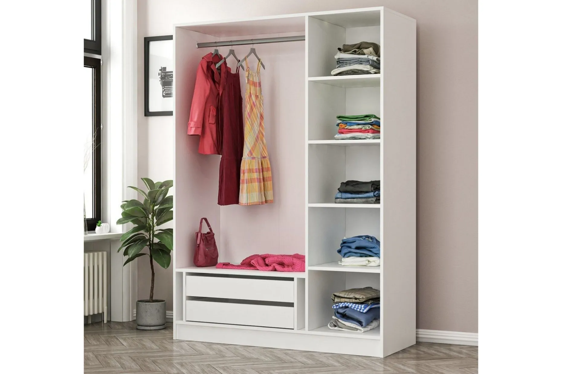 Fruitland Garderobe 135 cm