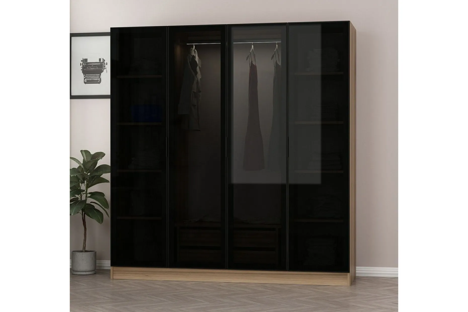 Fruitland Garderobe 180 cm