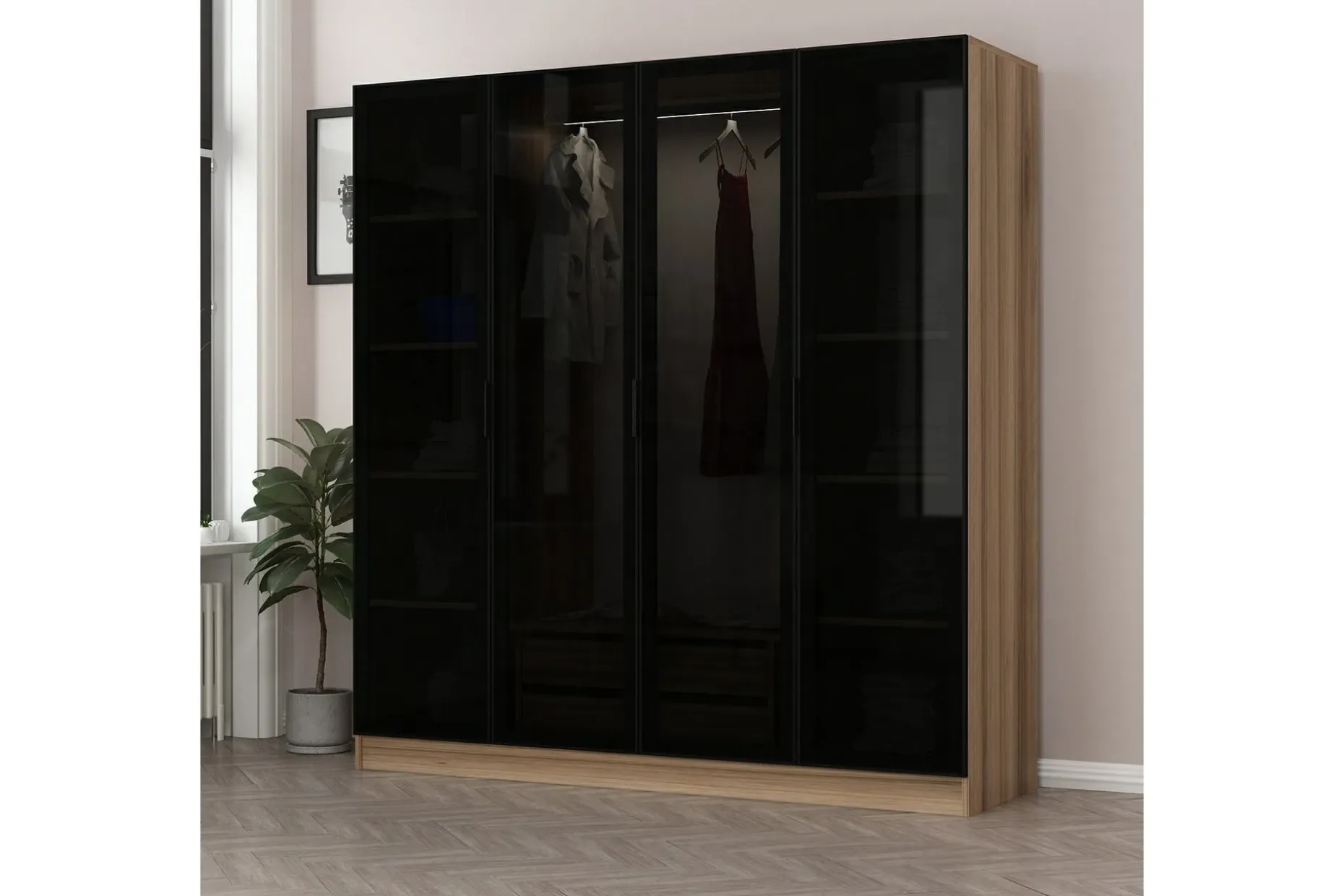Fruitland Garderobe 180 cm