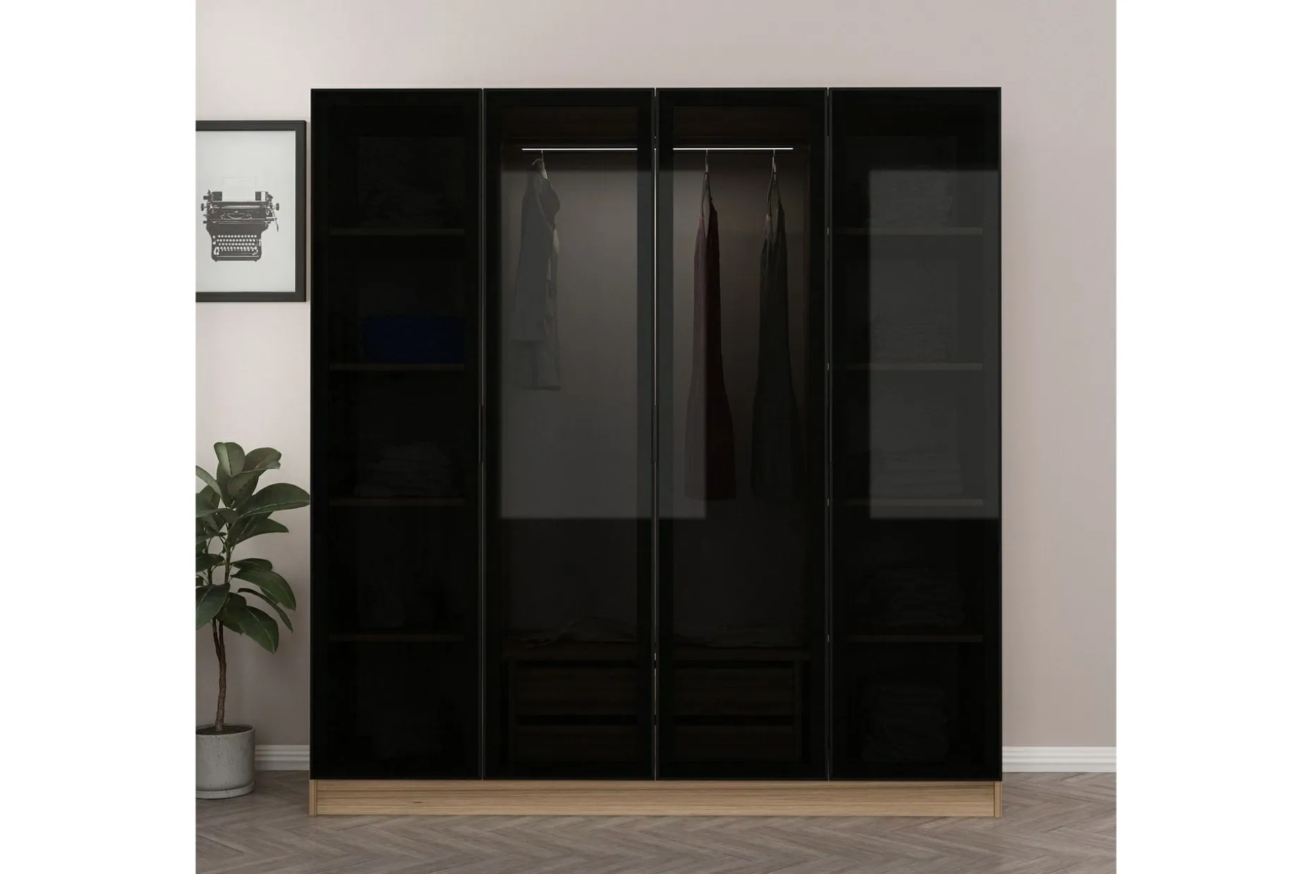Fruitland Garderobe 180 cm