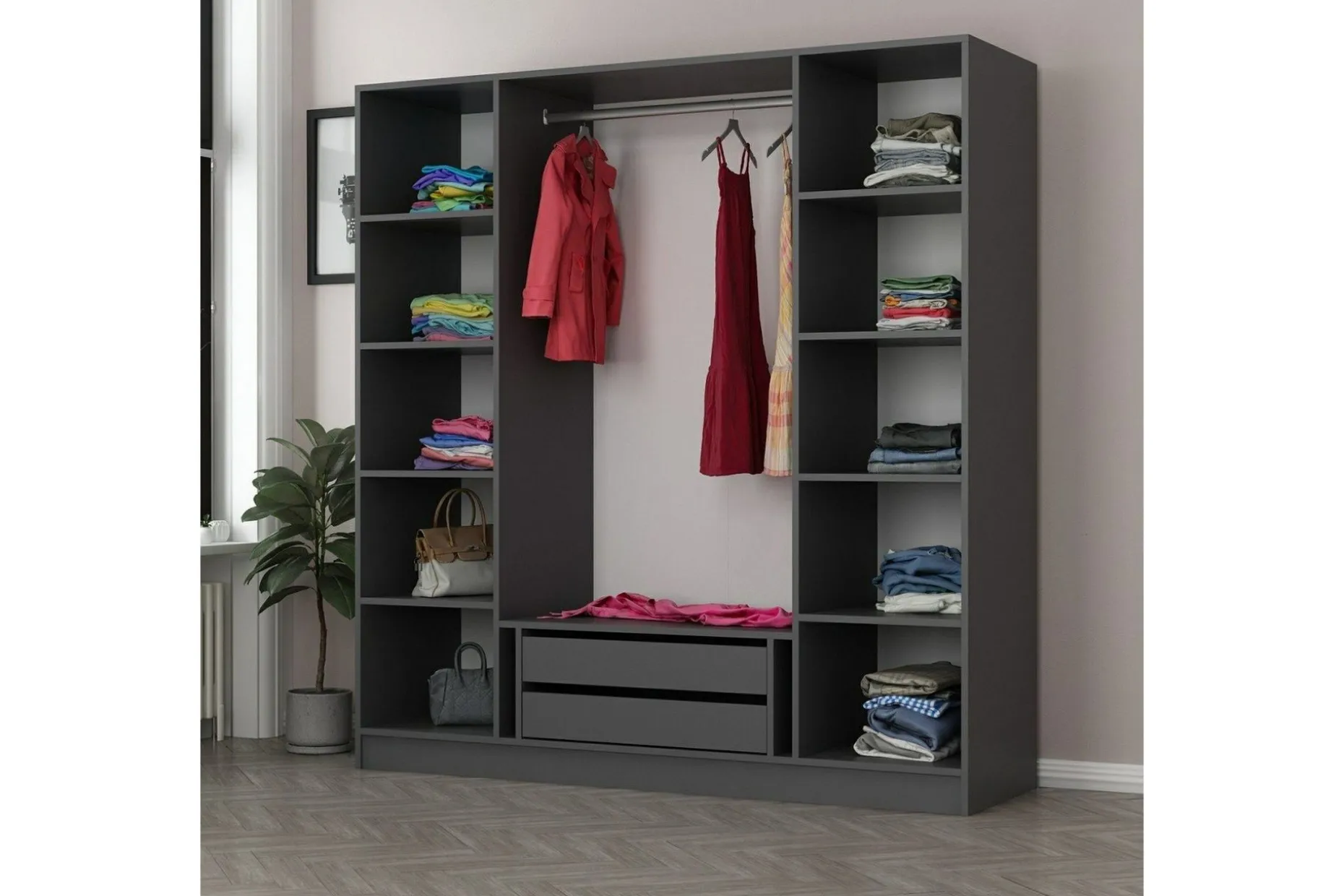 Fruitland Garderobe 180 cm