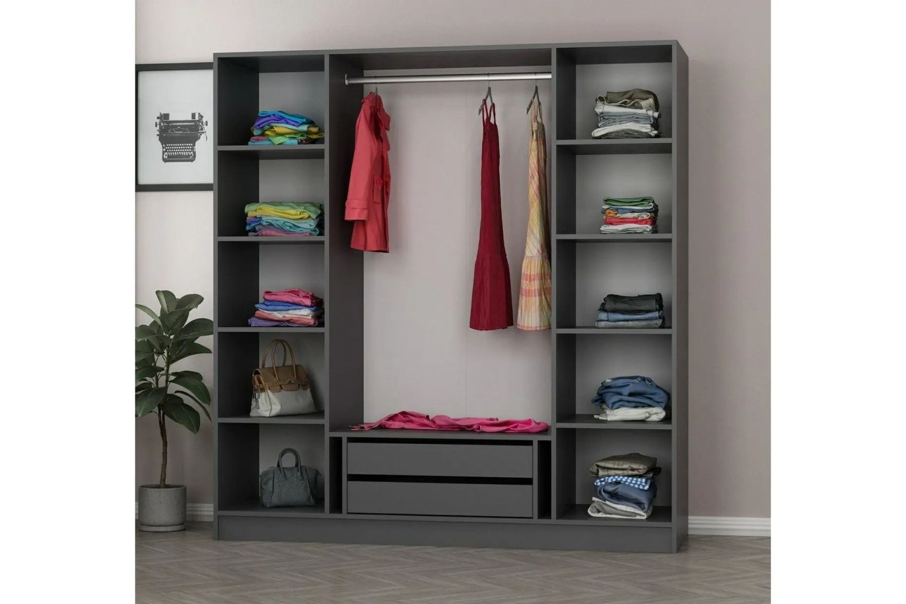 Fruitland Garderobe 180 cm