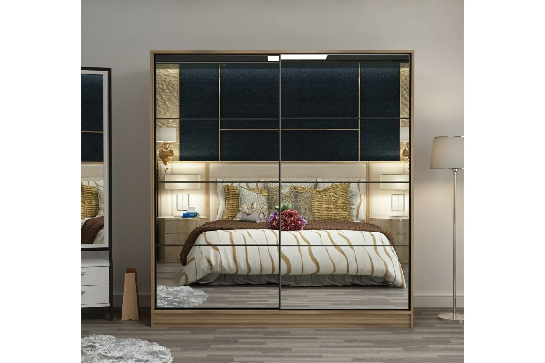 Fruitland Garderobe med Speil