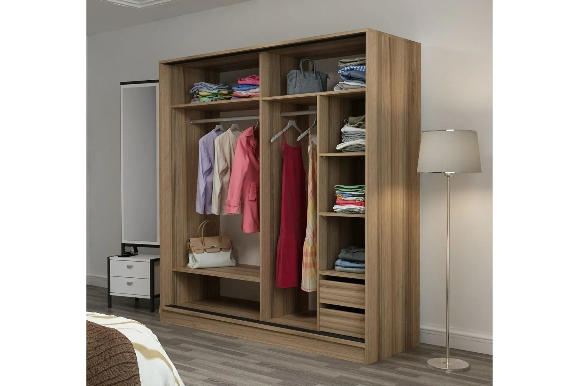 Fruitland Garderobe med Speil