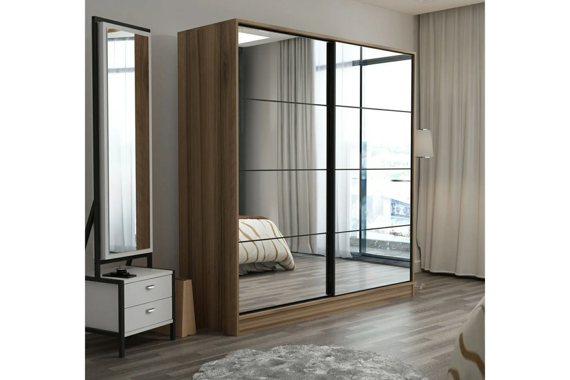 Fruitland Garderobe med Speil
