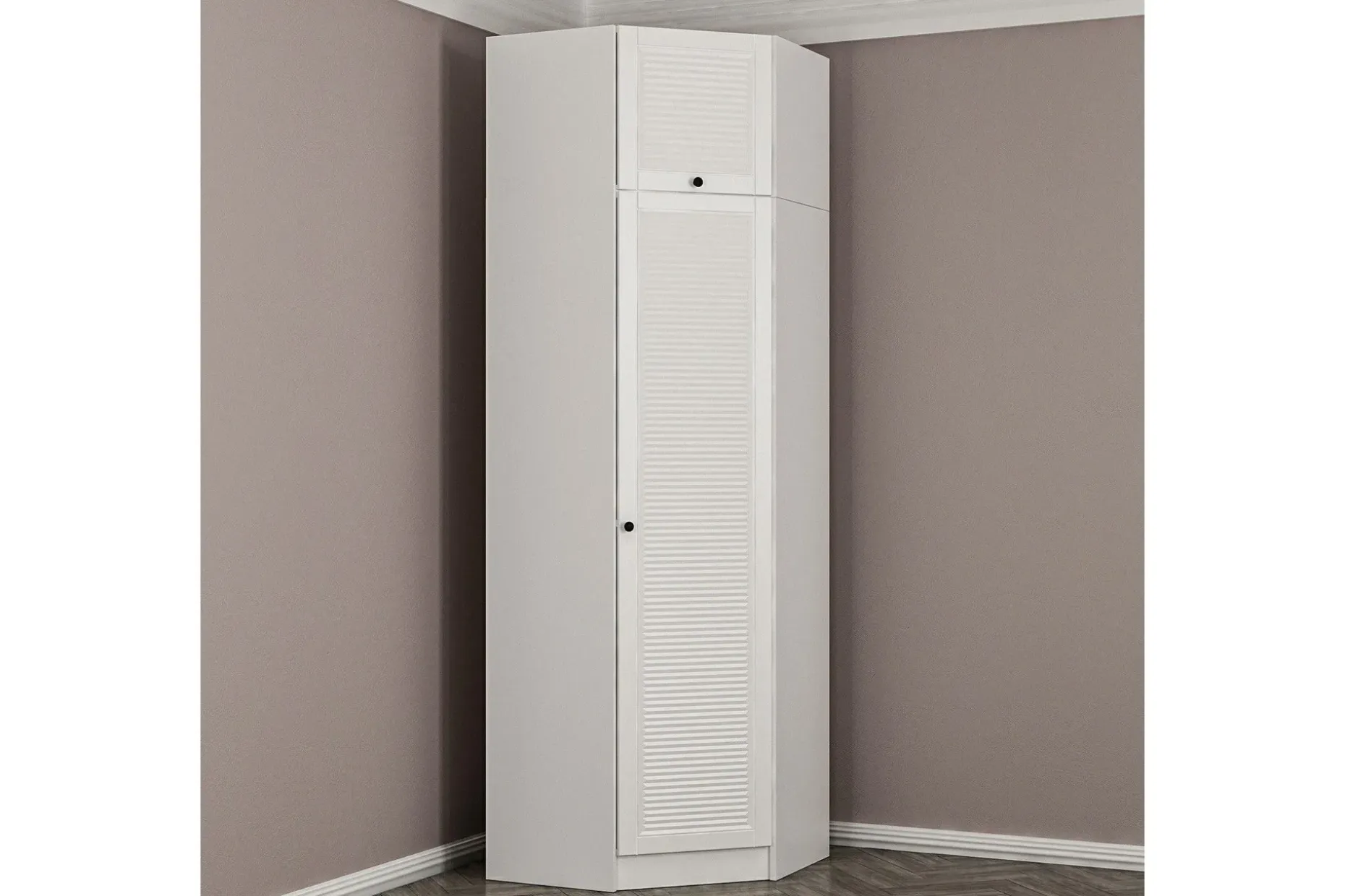 Fruitland Hjørnegarderobe 74 cm