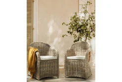 Fåtölj Beliani Susua Ii set om 2 Ljusbeige