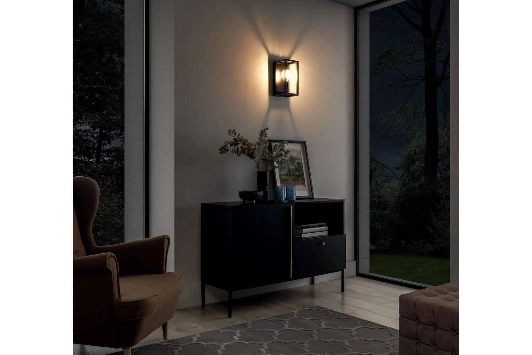 Furtim Vegglampe med Arm