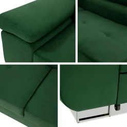 Gabina 4-seters sovesofa med sjeselong