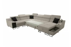 Galbally 5-sits Hörnsoffa beige