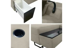 Galbally 5-sits Hörnsoffa beige
