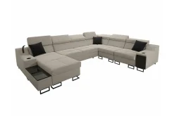 Galbally 5-sits Hörnsoffa beige