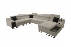 Galbally 5-sits Hörnsoffa Beige