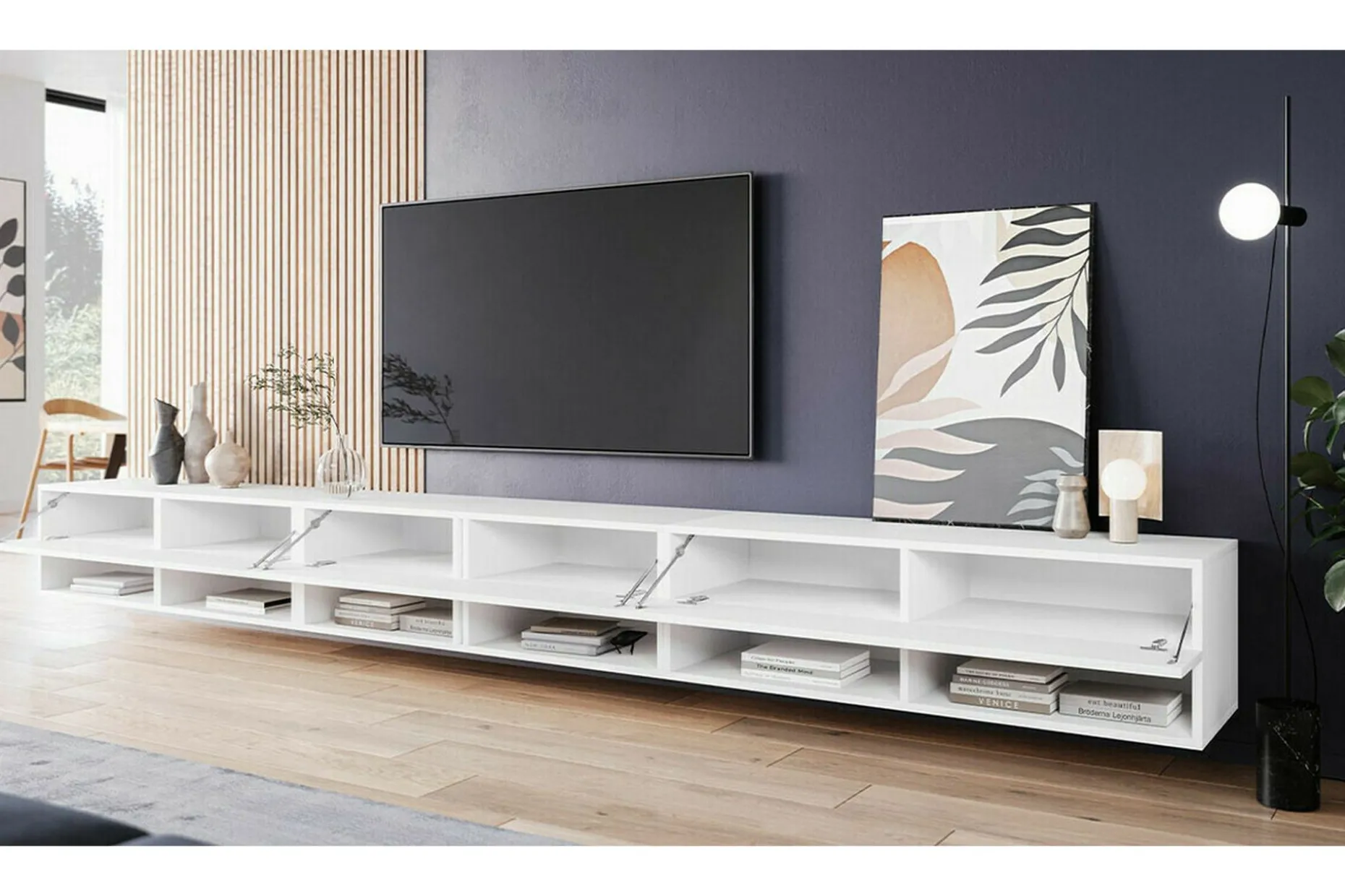 Galbally Tv-skåp 300 cm Brown