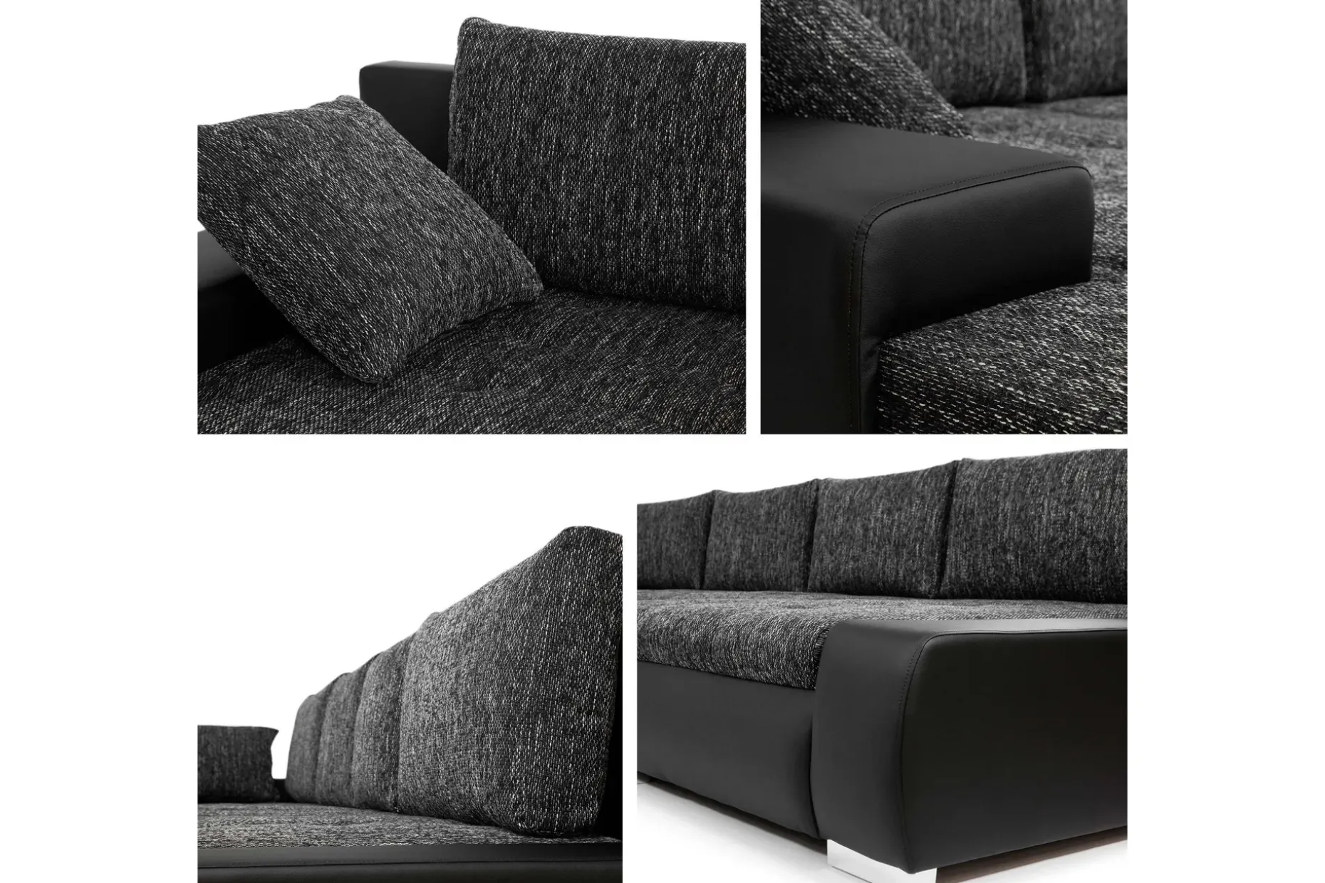 Gammel Sovesofa Dobbel Divan 4-Seter