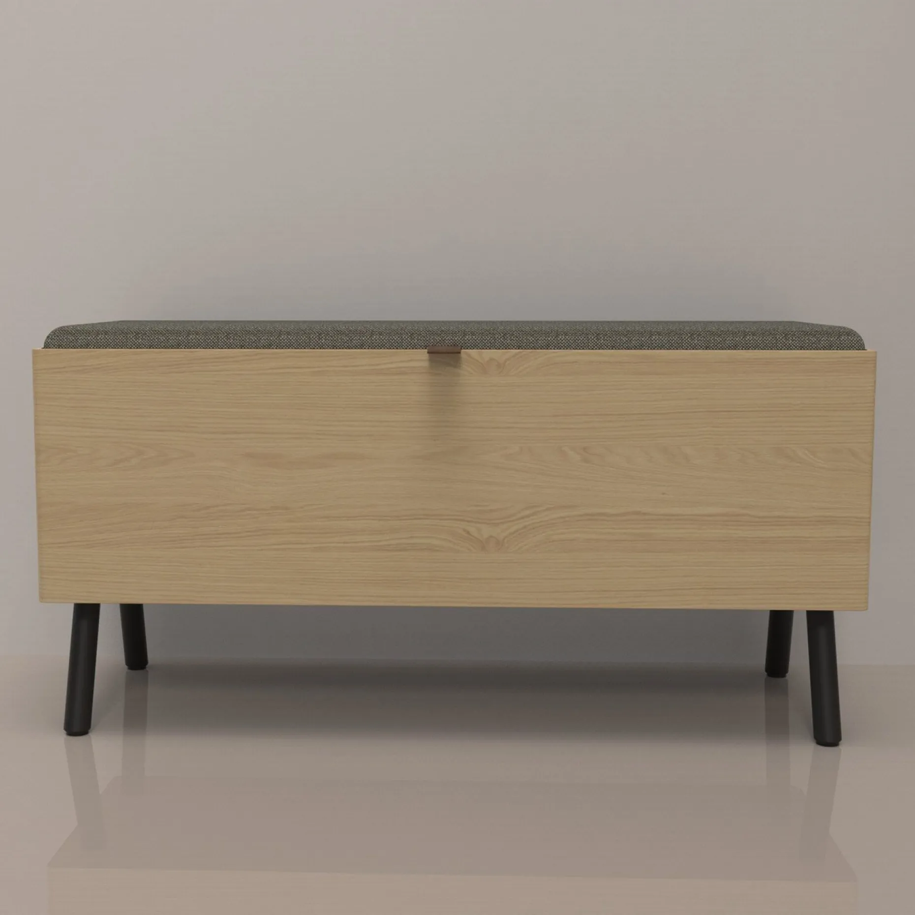 Gangbenk HOME4YOU Aalborg 90x32x46 cm eik