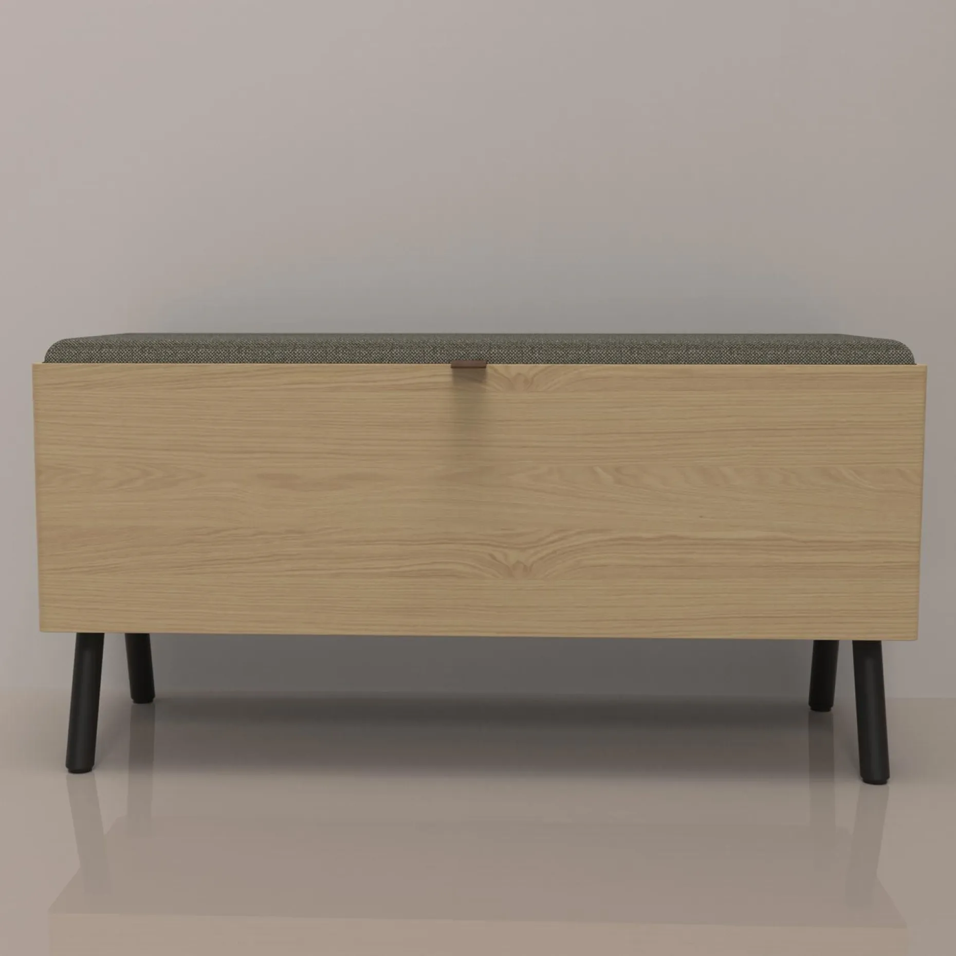 Gangbenk HOME4YOU Aalborg 90x32x46 cm eik