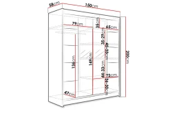 Garderobe + LED