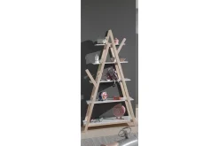 Garderobe med seng nattbord skrivebord bokhylle Kiddy