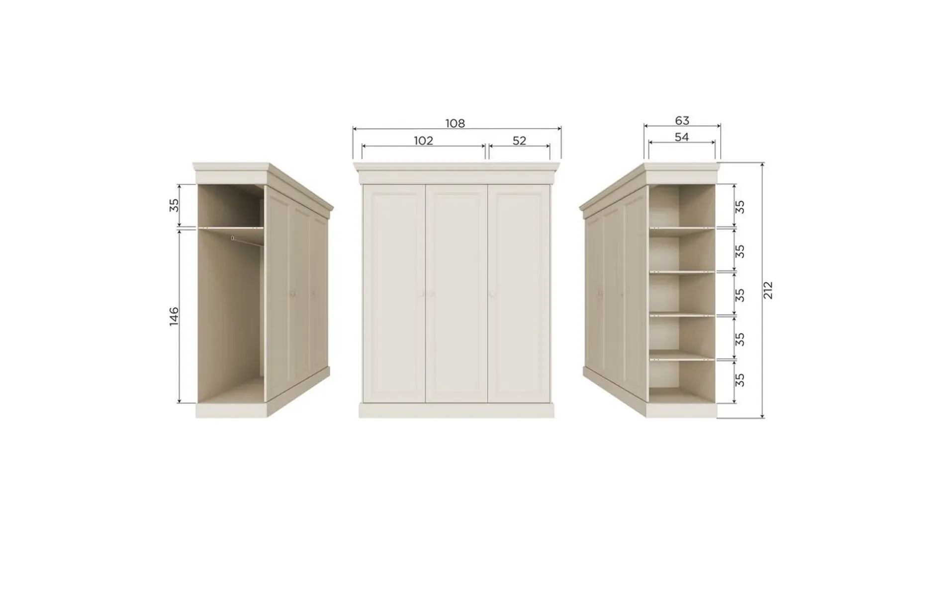 Garderobe Olivia