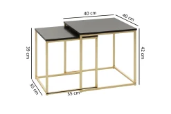 Geancarlo Settbord 48 cm 2 Bord