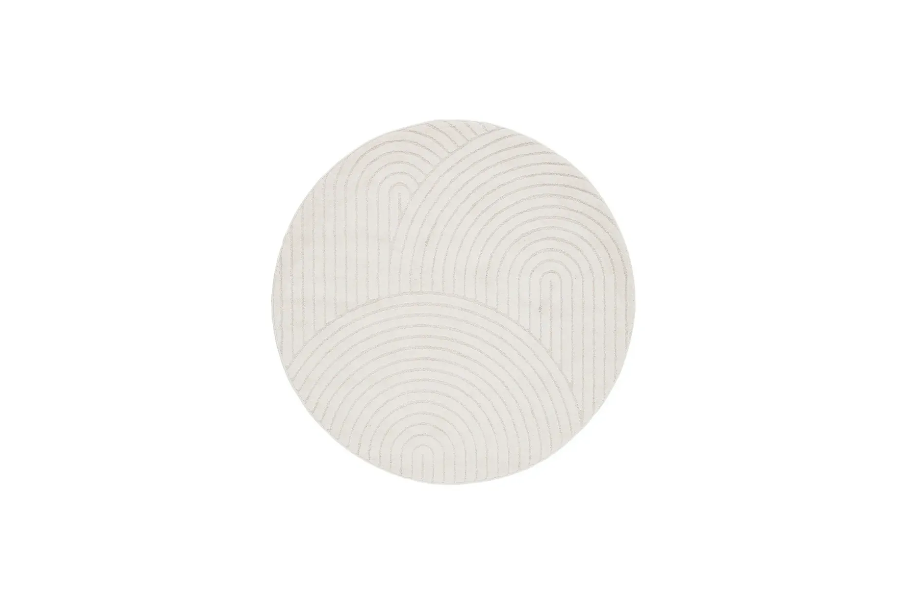 Genova Zen Wiltonteppe 200 cm Rund