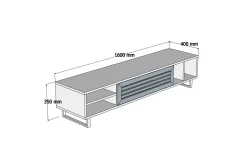 Gersby TV-Benk 160 cm