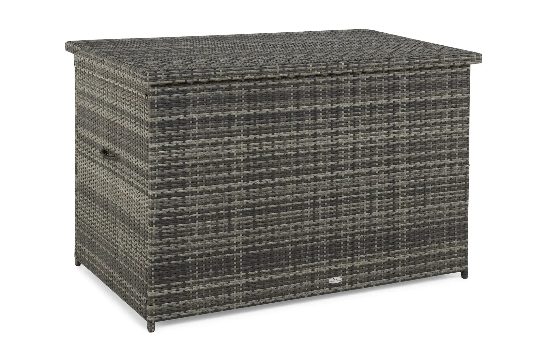 Gigant vanntett puteboks XL for utendørs bruk – Oppbevaringsboks i kunstrotting (B150xD90xH101 cm)