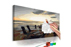 Gjør-det-selv Maleri Beach Sunrise 60x40 cm