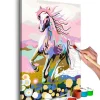 Gjør-det-selv-maleri Fairytale Horse 40x60 cm