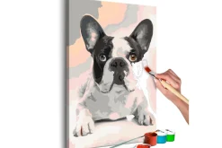 Gjør-det-selv-maleri Fransk Bulldog 40x60 cm