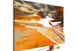 Gjør-det-selv-maleri Golden Beach 60x40 cm