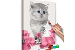 Gjør-det-selv Maleri Kitty Cat 40x60 cm