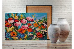 Gjør-det-selv-maleri Meadow Flowers 60x40 cm
