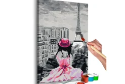 Gjør-det-selv Maleri Paris Eiffel Tower View 40x60 cm