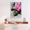 Gjør-det-selv-maleri Rosa orkide 40x60 cm