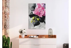Gjør-det-selv-maleri Rosa orkide 40x60 cm