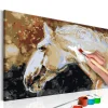 Gjør-det-selv-maleri White Horse 60x40 cm