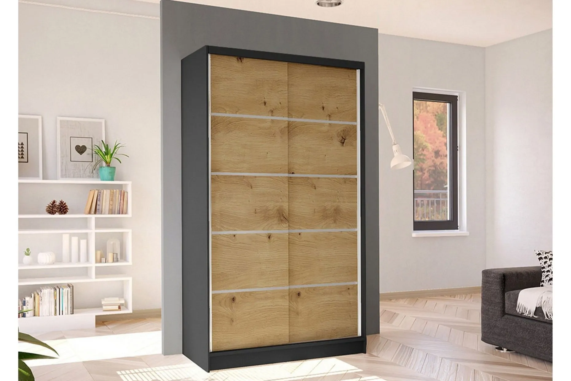 Glenmore Garderob Black