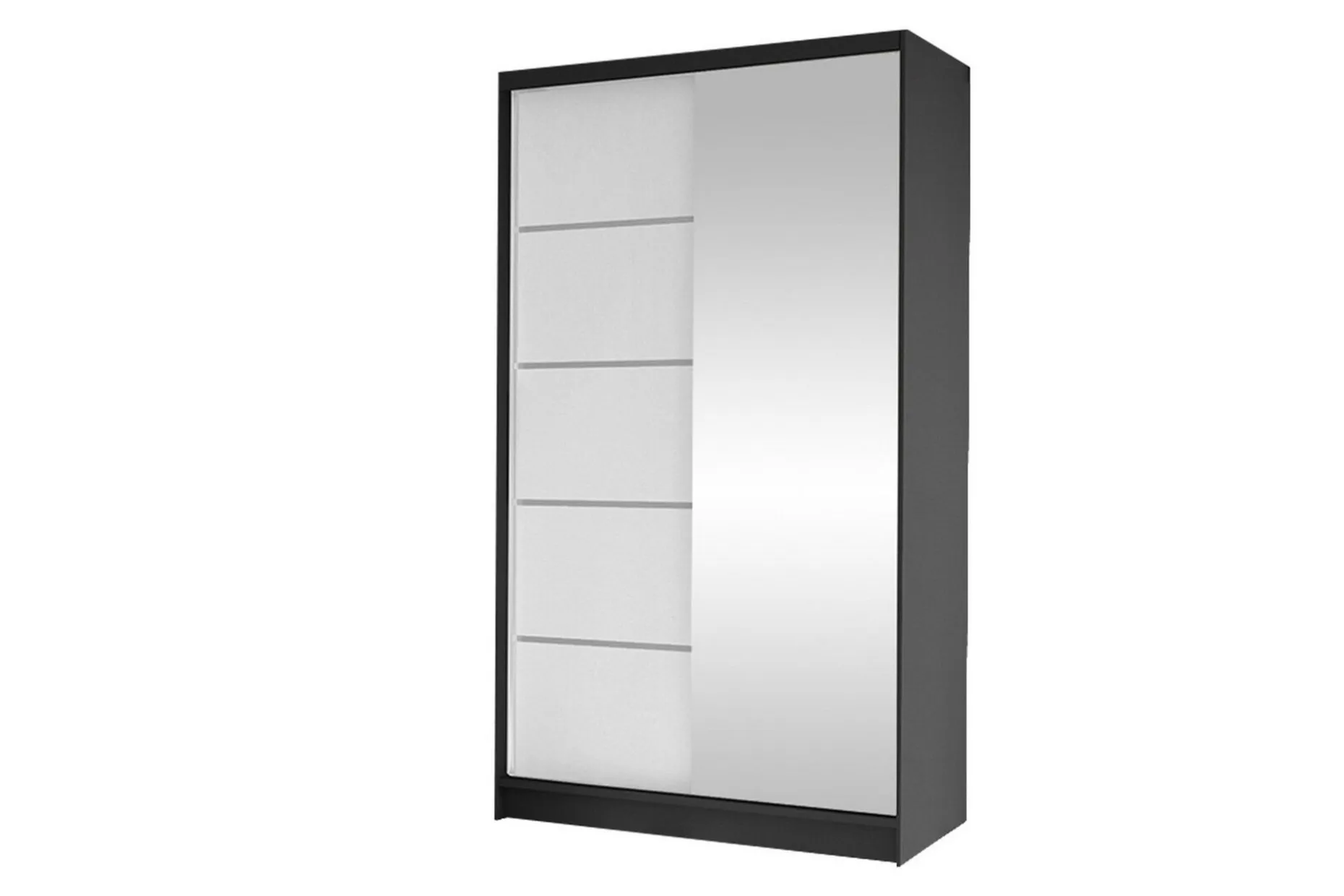 Glenmore Garderob m. Spegel White