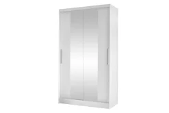 Glenmore Garderob m. Spegel White