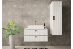 Glenndale Högskåp Badrum 120 cm Concept 55 White