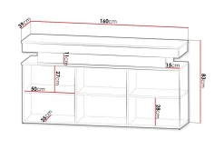 Glenndale Highboard