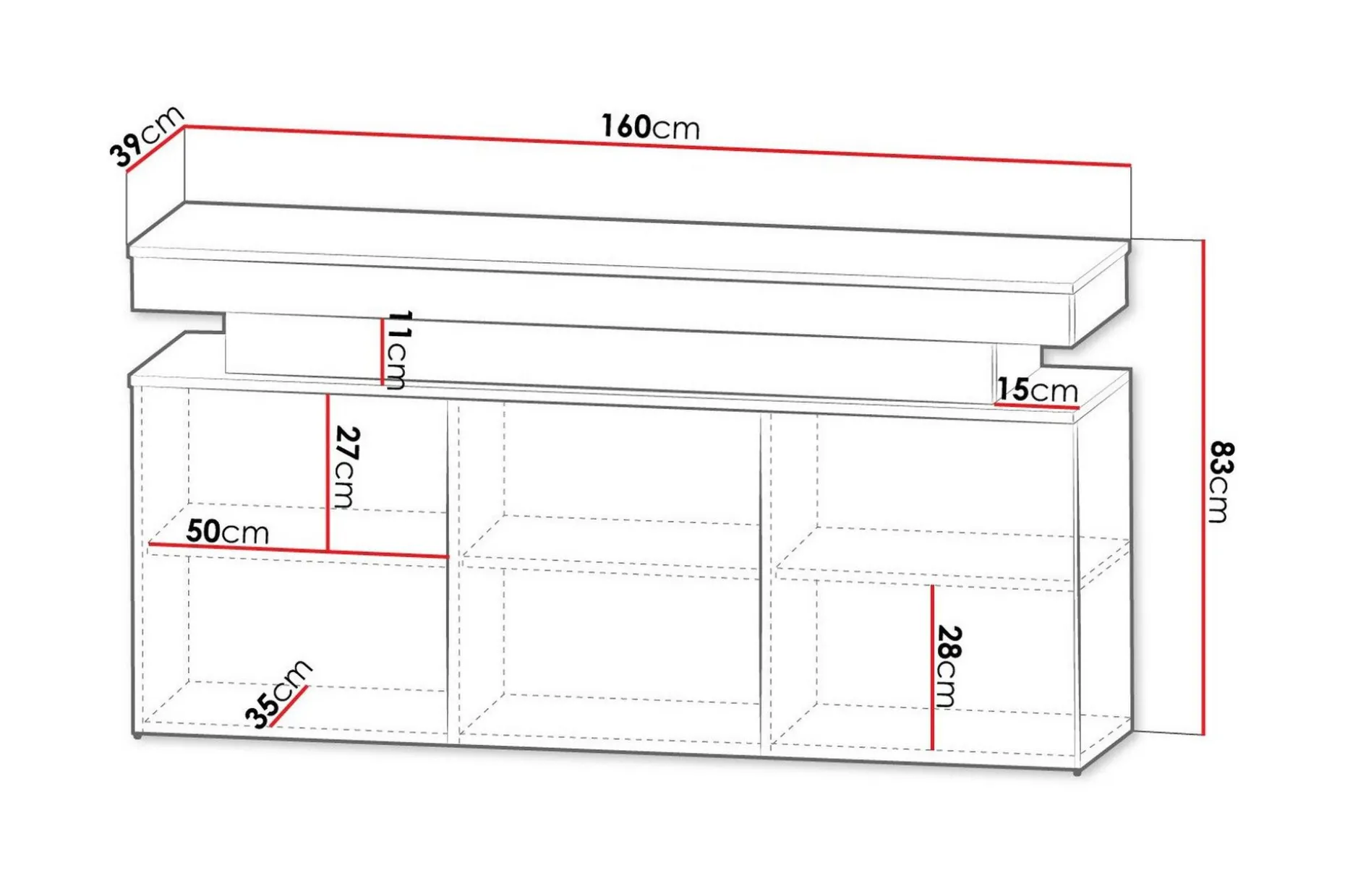 Glenndale Highboard
