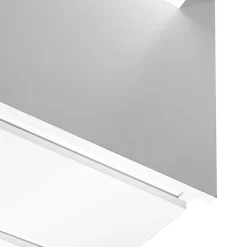 Glow Sminkebord 94 cm med speil skuffer og krakk - LED Belysning