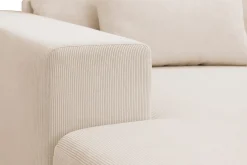 Grande 5-seters U-Sofa med Divan Venstre
