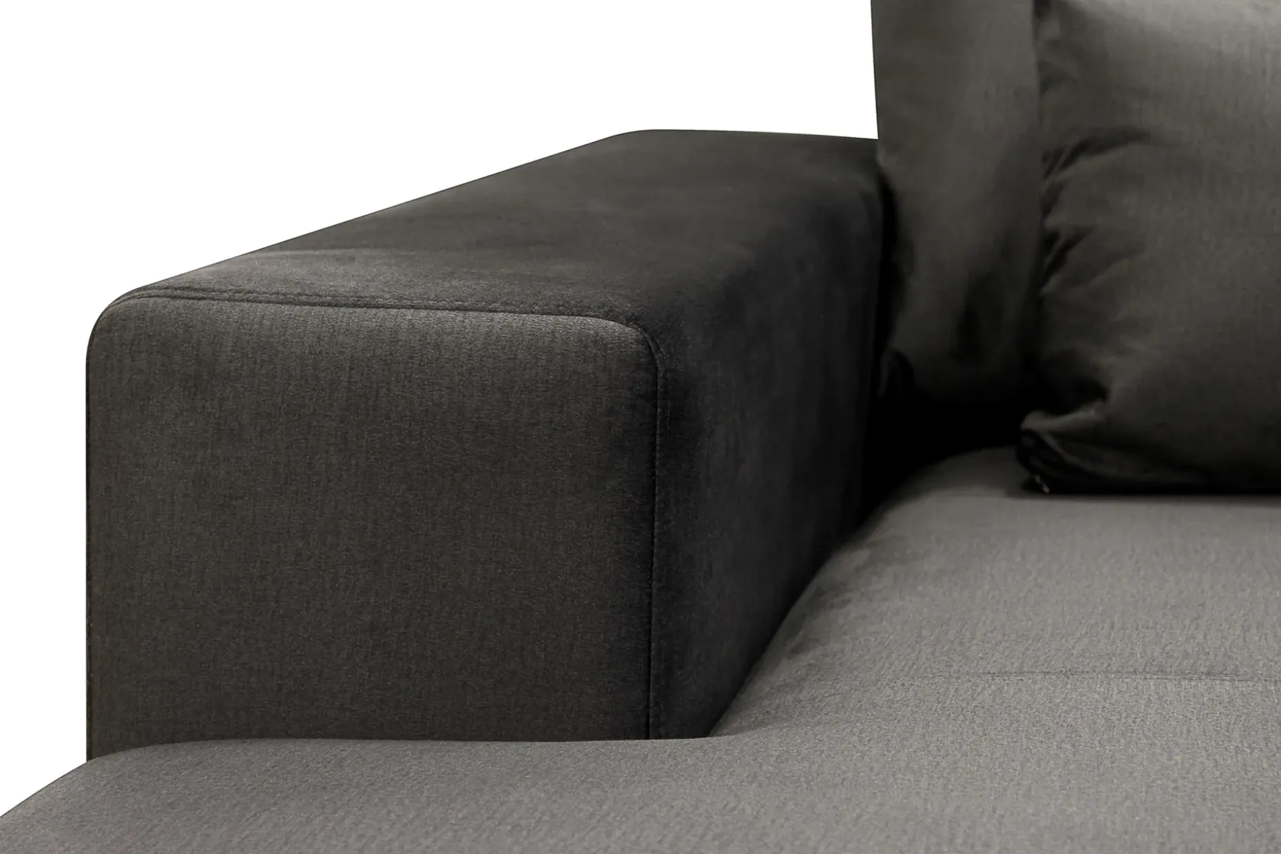 Grande 5-seters U-Sofa med Divan Venstre