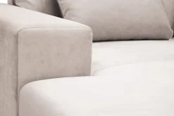 Grande Stor 7-seters U-Sofa med Divan Venstre